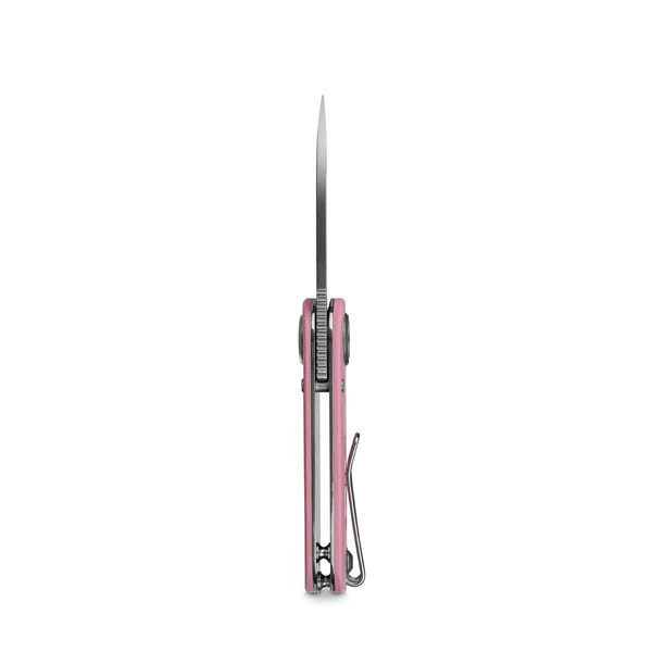 Vosteed Corgi V Valentines Edition Folding Knife 14C28N Satin Blade Pink G10 Handle A3728 View 4