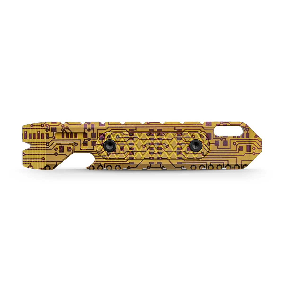 Vosteed Shark Bomb Prybar 2.0 Multitool Titanium Gloden Circuit Handle X0173 View 1