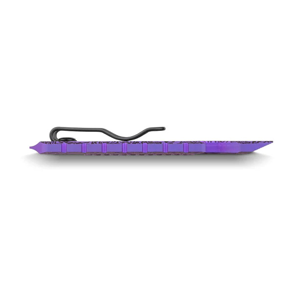 Vosteed Shark Bomb Prybar 2.0 Multitool Titanium Purple Threads Handle X0174 View 3
