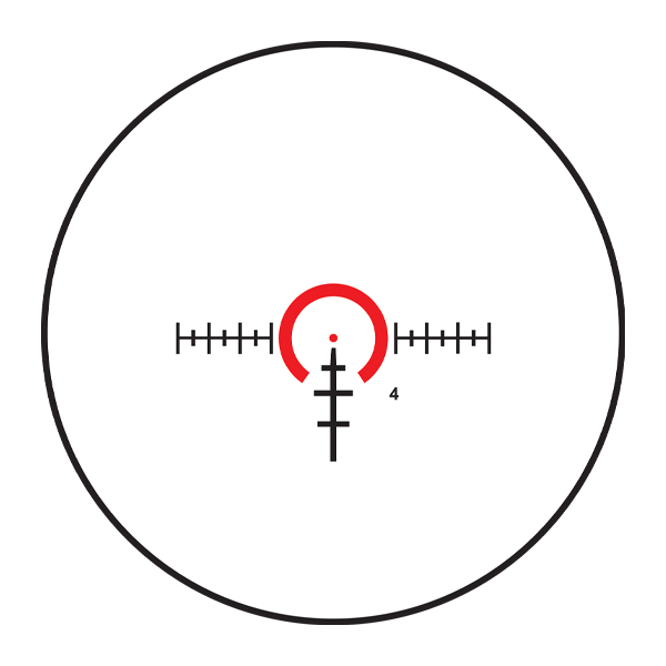 Burris RT6 30mm 1-6x24mm Kit w/FFE | Green Ballistic AR Reticle | PEPR 200576 View 2