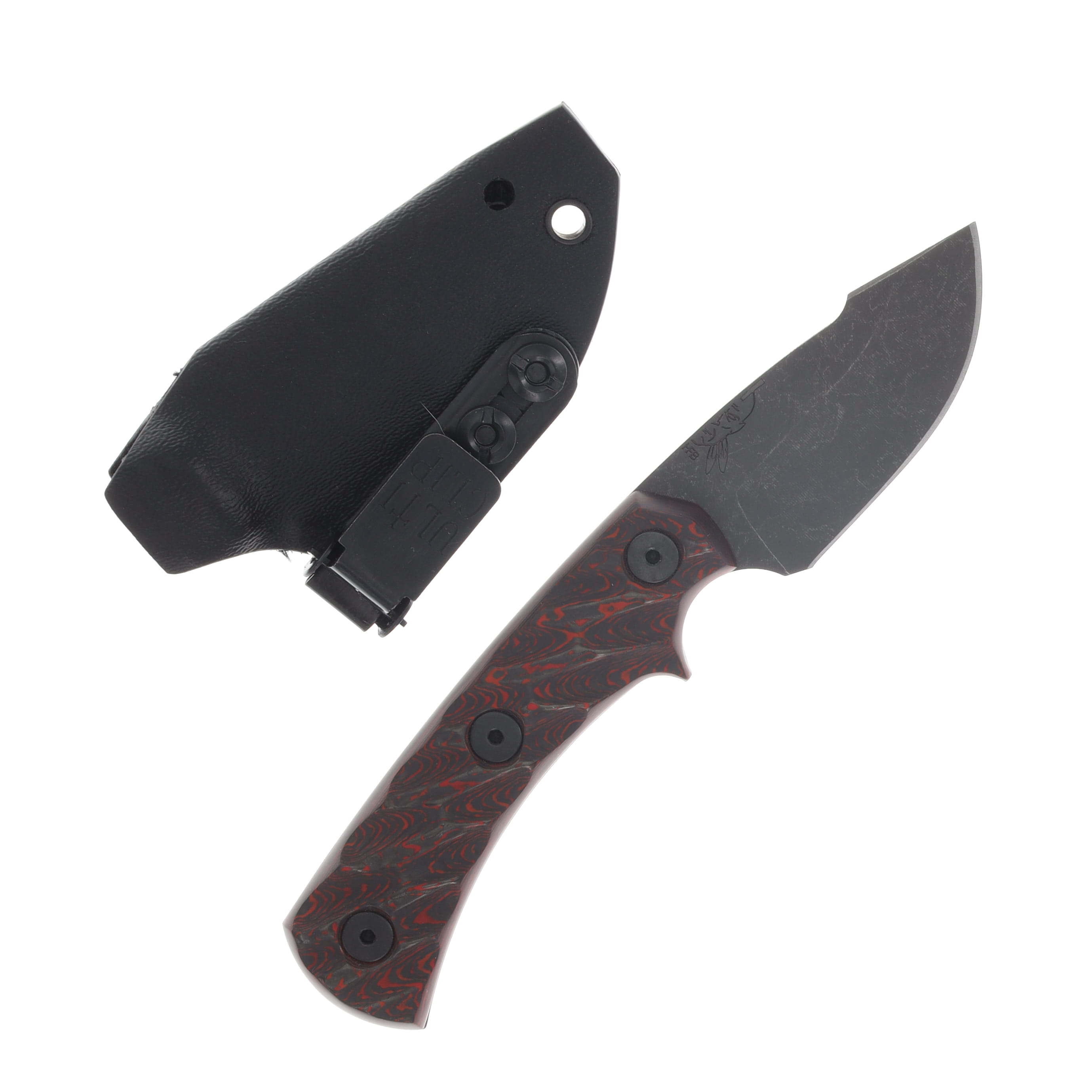Half Face Beef HarpoonBack Country Polished Lava Flow Fat Carbon Allen Bolts Textured Grip HFBHBCLFFC View 2