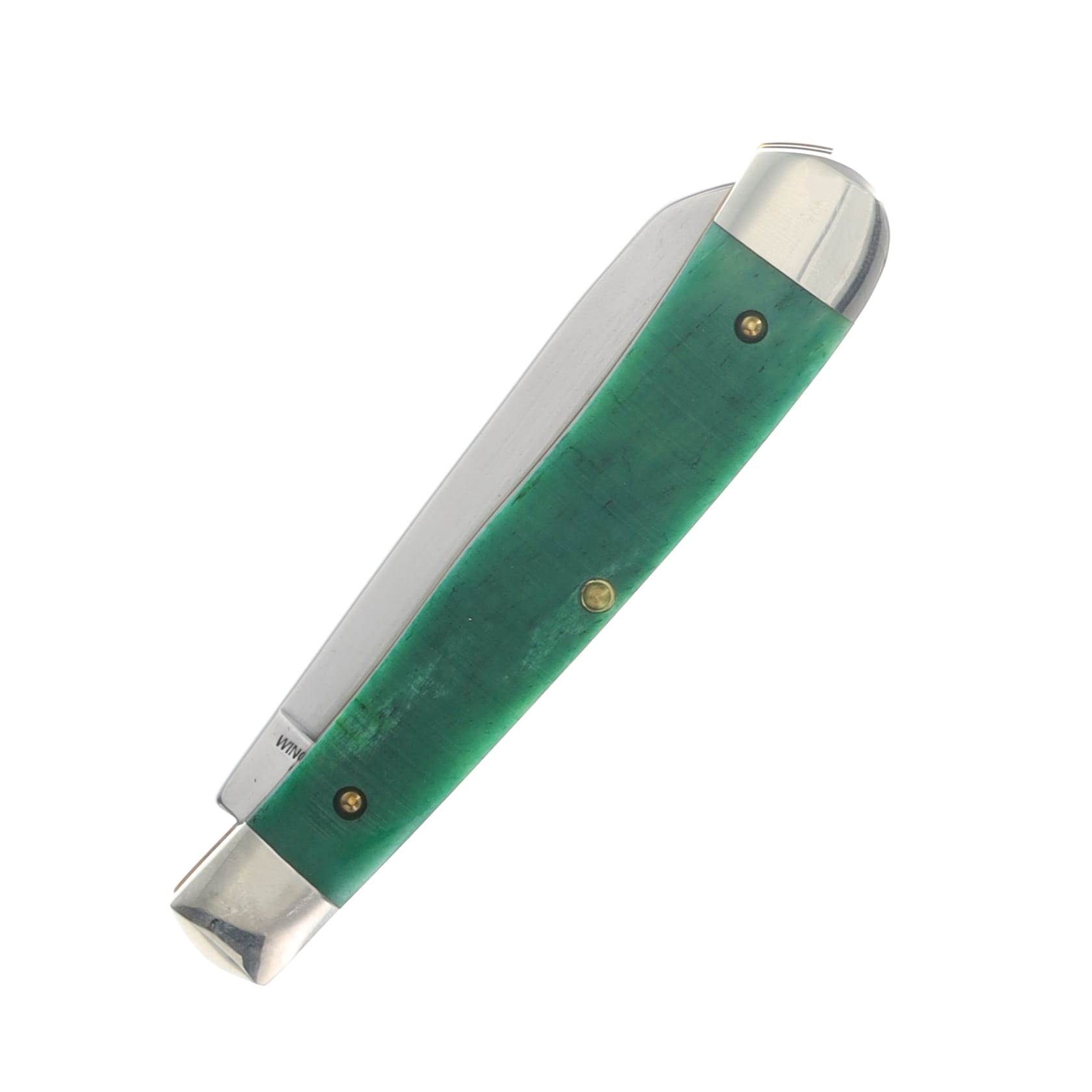 Battle Axe Knives Green Sawcut Bone 1-of-10 CCBA5219-GSCB View 3