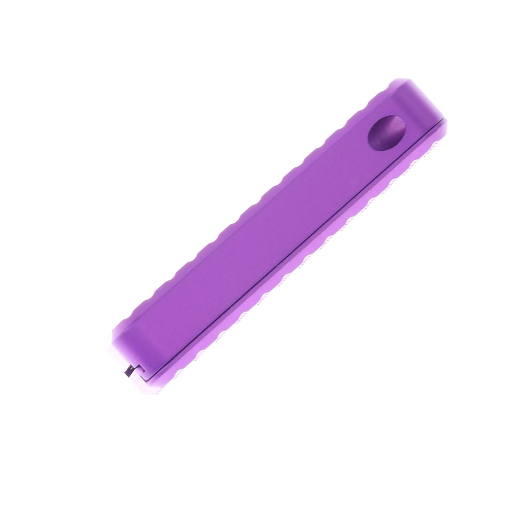 Rivery Zero Cab Lab Collaboration Grenade OTF Utility Knife W/Purple Aluminum Handle View 6