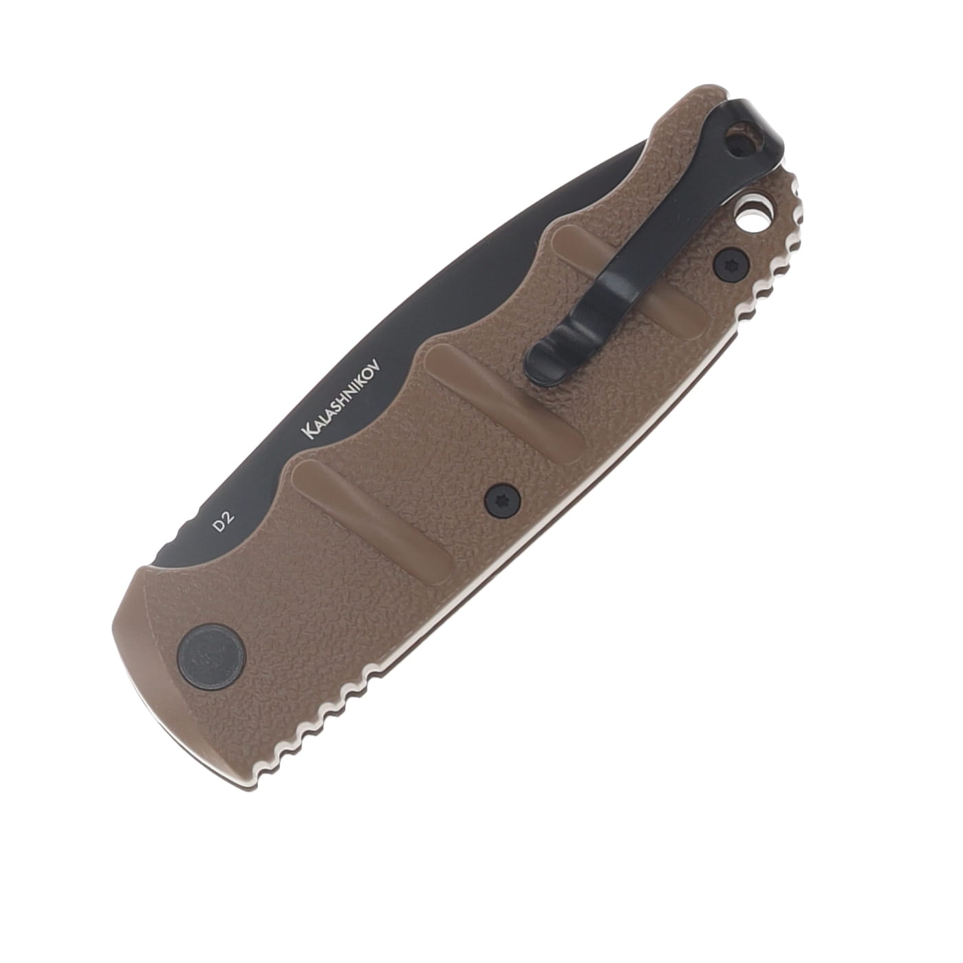 Boker Plus SMKW Exclusive Kalashnikov OTS Auto Dark Earth Handle AUBK01BP0102SOI View 4