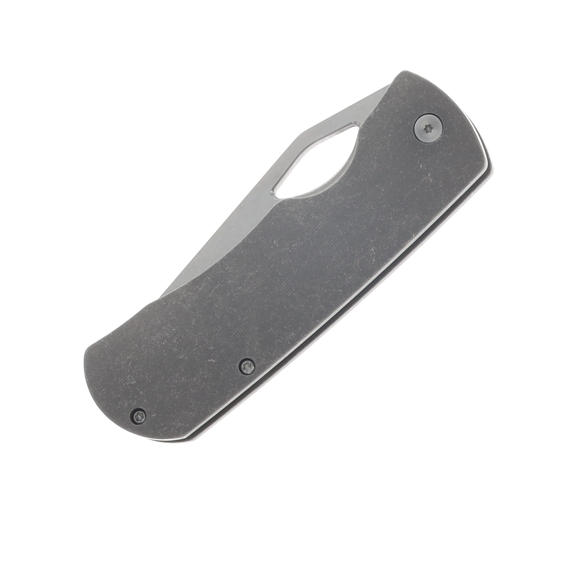 McNees Dixon Folding Knife Stonewash MagnaCut/Atomic Stonewash Titanium with Satin Hardware MCDIXATSWSATHW View 6