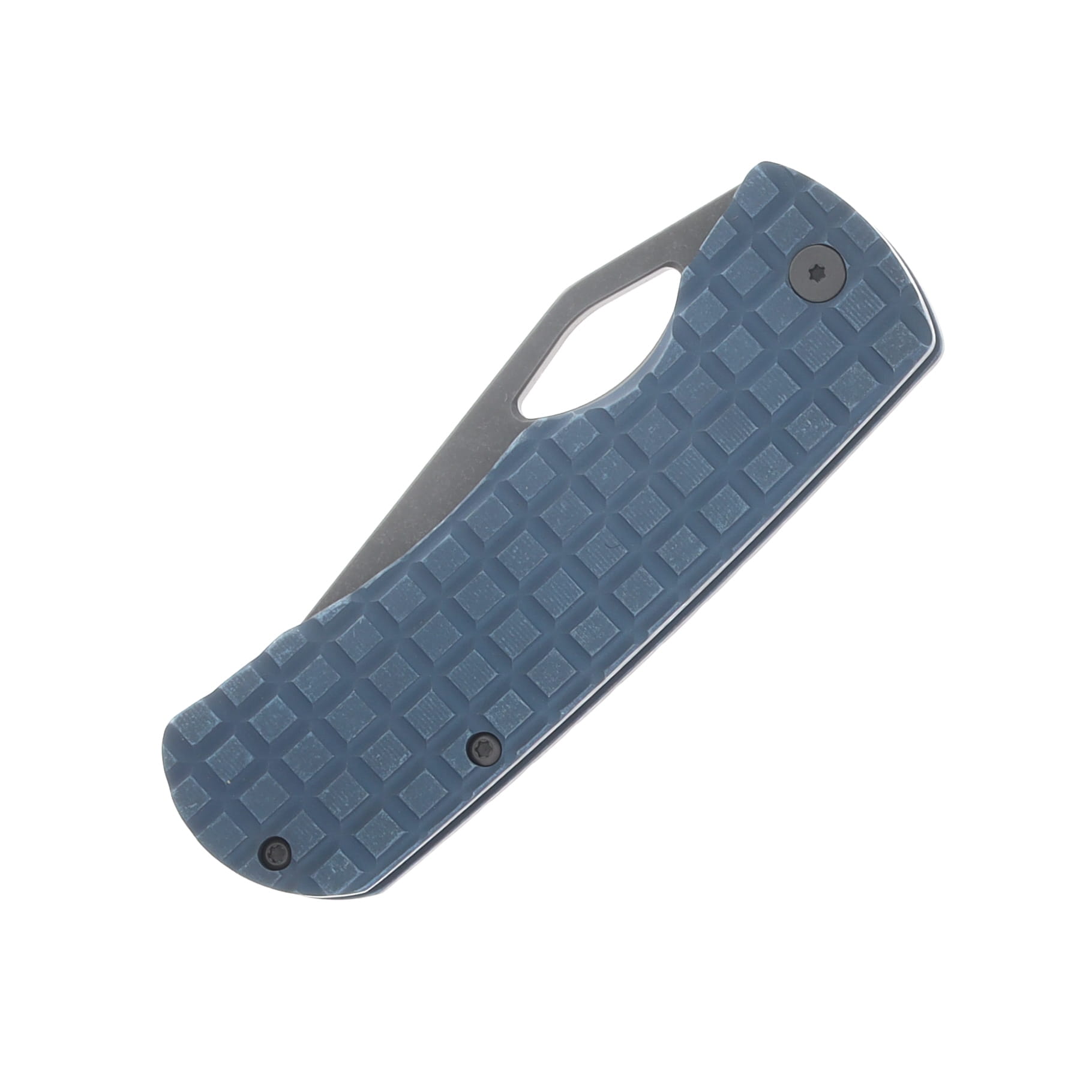McNees Dixon Folding Knife Stonewash MagnaCut/Frag Blue Titanium with Stonewash Hardware MCDIXFGATBLSWHW View 5