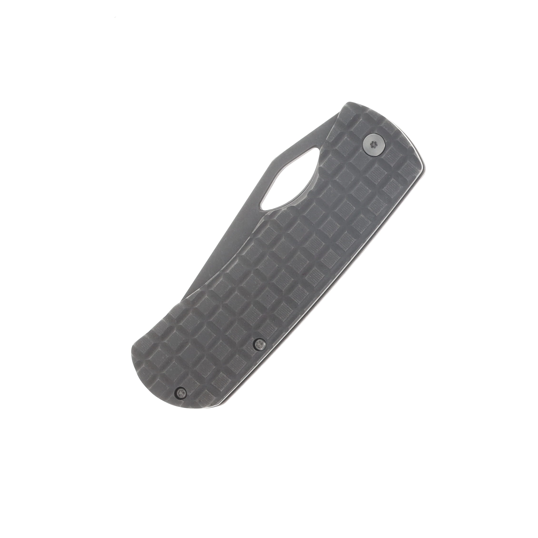 McNees Dixon Folding Knife Stonewash MagnaCut/Frag Atomic Stonewash Titanium with Satin Hardware MCDIXFGATSWSATHW View 5