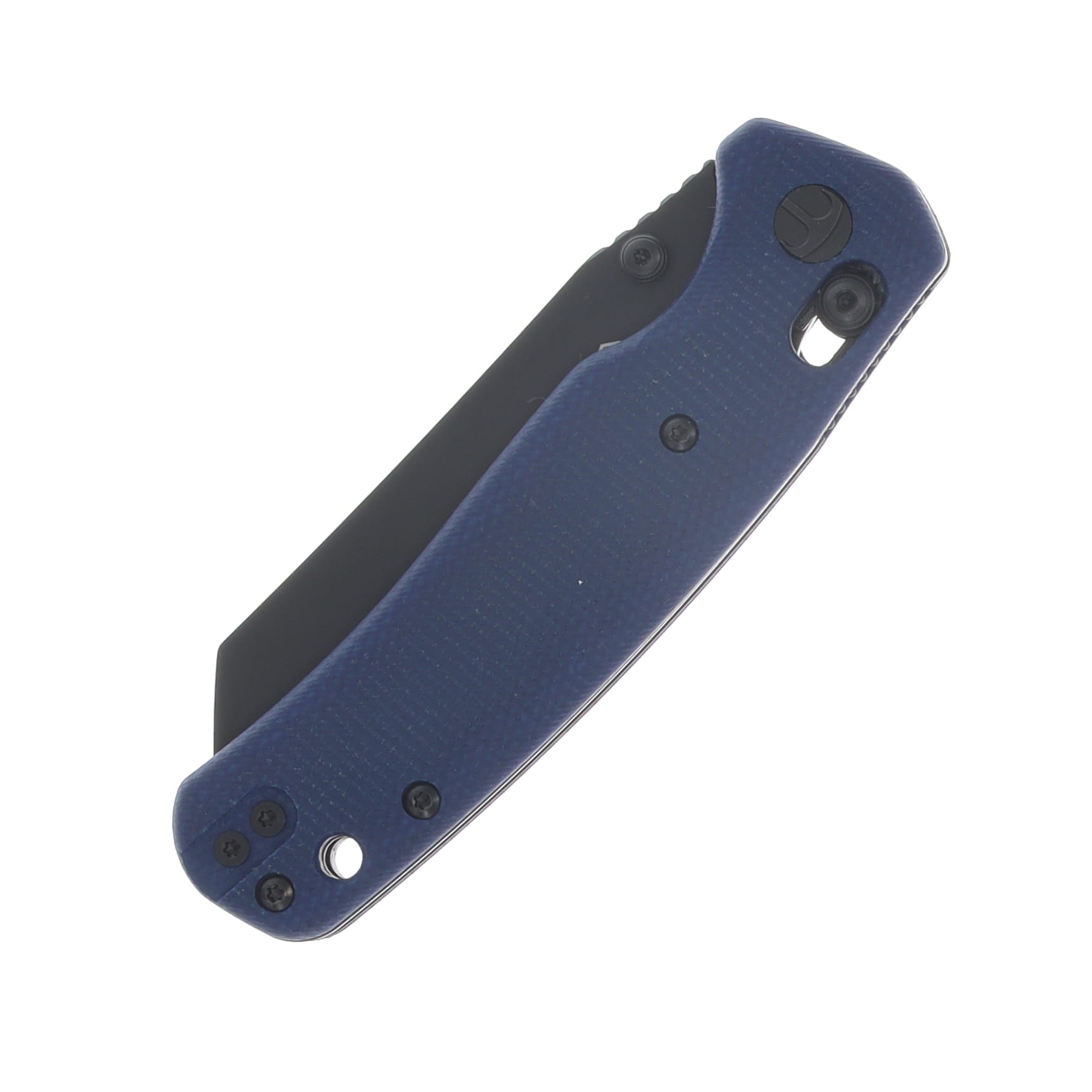 Bestechman Cicadas Wing Folding Knife PVD Reverse Tanto/Blue G-10 BMK06M4 View 5