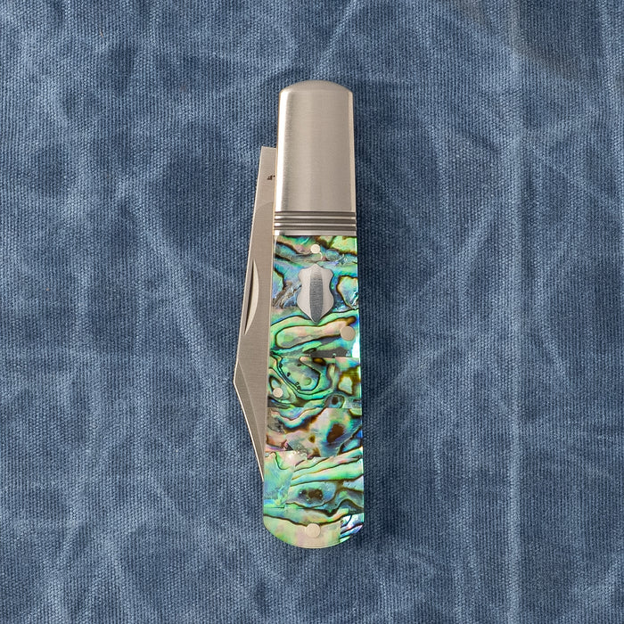 Jack Wolf Gateway Barlow Slipjoint Folding Knife Satin/Abalone V2 GW-BAR-02-ABALONE View 10
