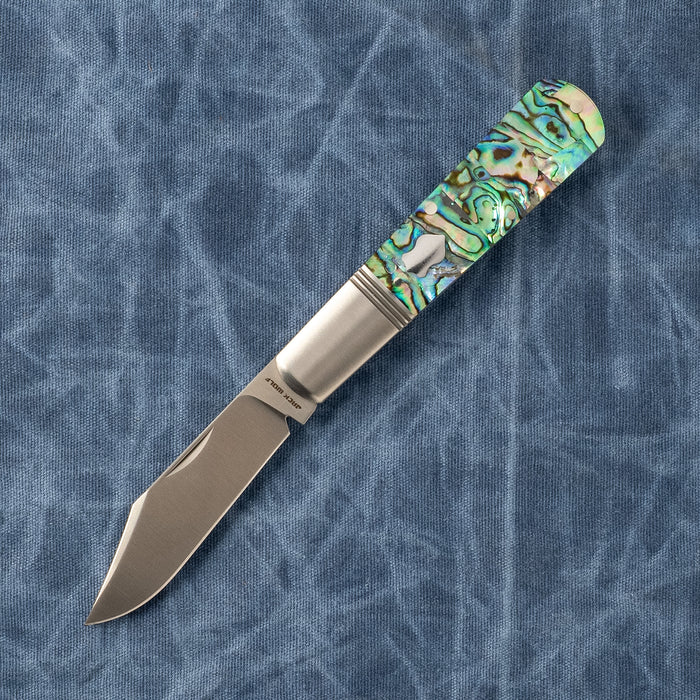 Jack Wolf Gateway Barlow Slipjoint Folding Knife Satin/Abalone V2 GW-BAR-02-ABALONE View 9