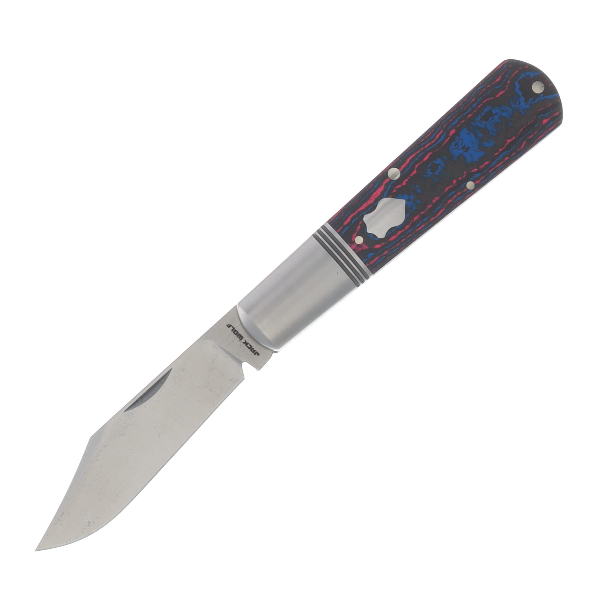 Jack Wolf Gateway Barlow Slipjoint Folding Knife Satin/Miami