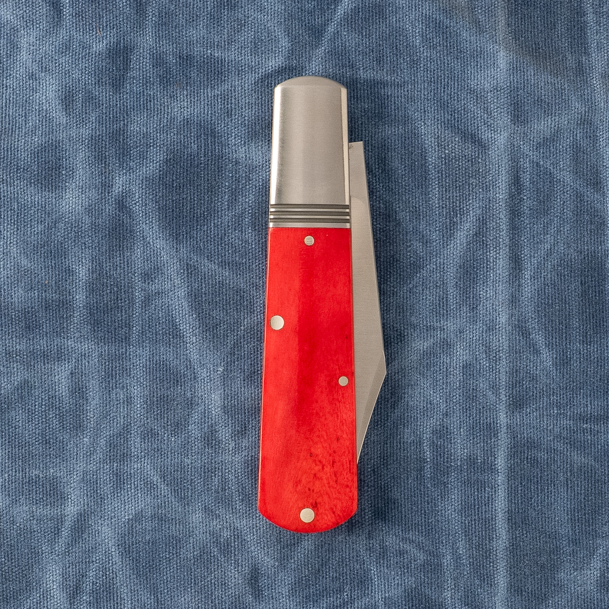 Jack Wolf SMKW Exclusive Gateway Barlow Slipjoint Folding Knife Satin/Smooth Red Bone GW-BAR-02-SMT-RED-BON View 14