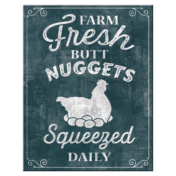 Farm Nuggets Tin Sign SG2632 View 1