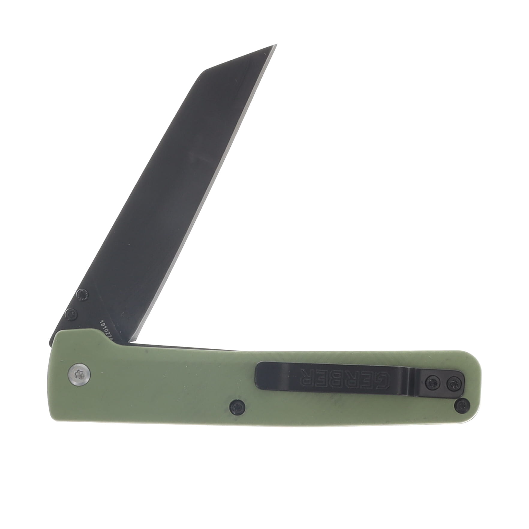 Gerber Pledge Folding Knife Green and Black Dime Multi-Tool Combo G1073033 View 6