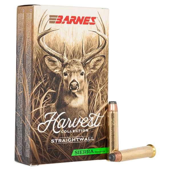 Barnes Bullets Harvest Collection 45-70 Gov't Handgun Ammunition 20 Rounds Brass Centerfire 300 Grain Sierra Pro-Hunter 32479 View 1