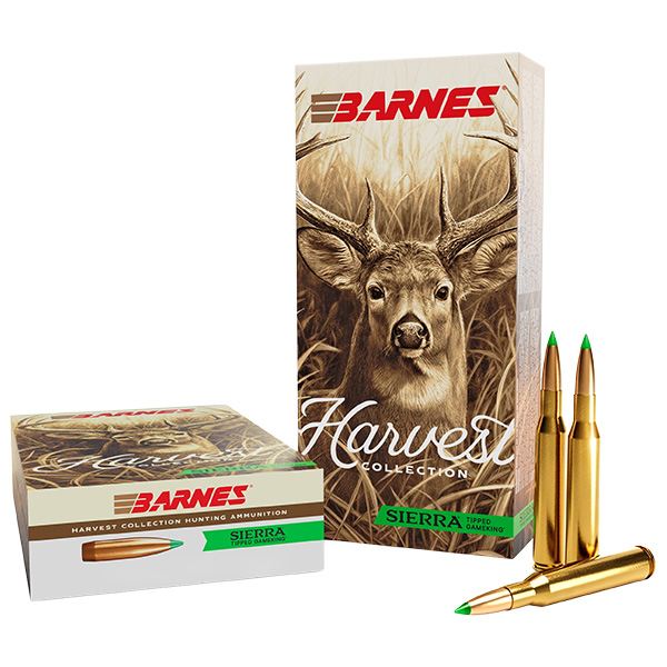 Barnes Bullets Harvest Collection 7mm-08 Remington 20 Rounds Brass Centerfire 150 Grain Sierra Tipped GameKing 32520 View 1