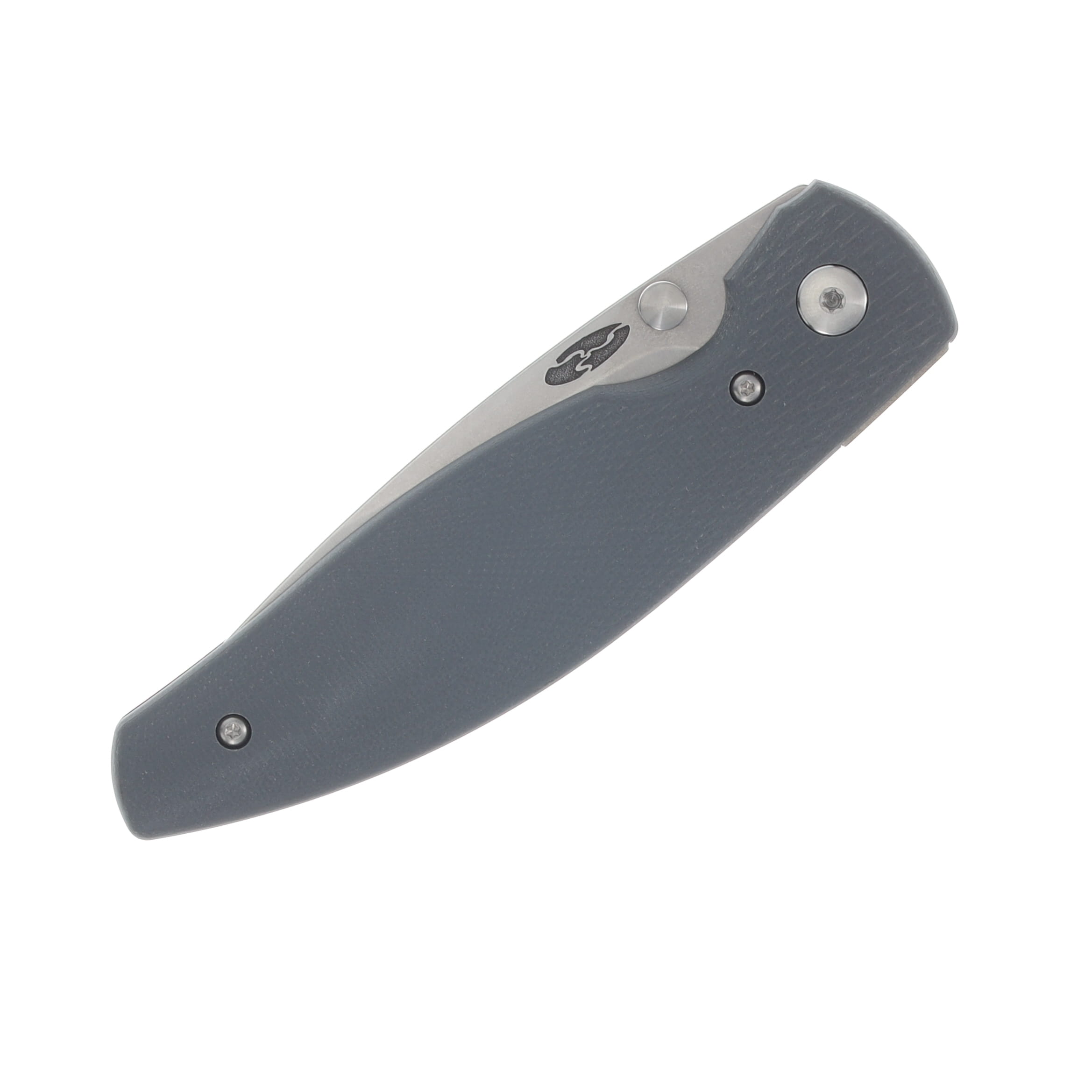 Three Rivers ATOM Linerlock Folder MagnaCut Steel Blade Slate Gray G10 Lizard Skin 3D Contoured Scales DLR-ATM-G10-LS View 6