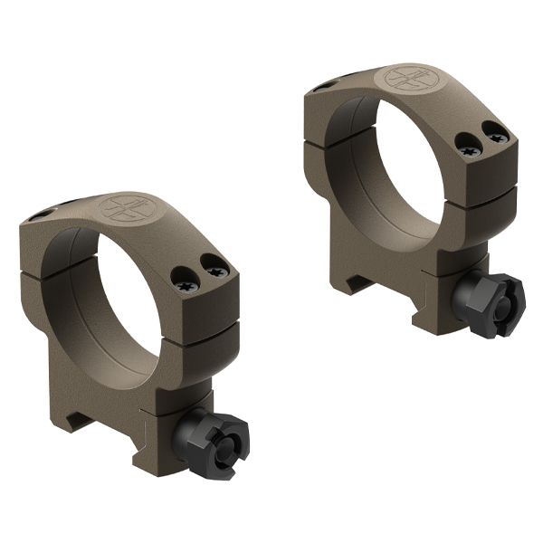 Leupold Mark 4 35mm High Aluminum Rings | FDE Picatinny Scope Mounts LU185237 View 1