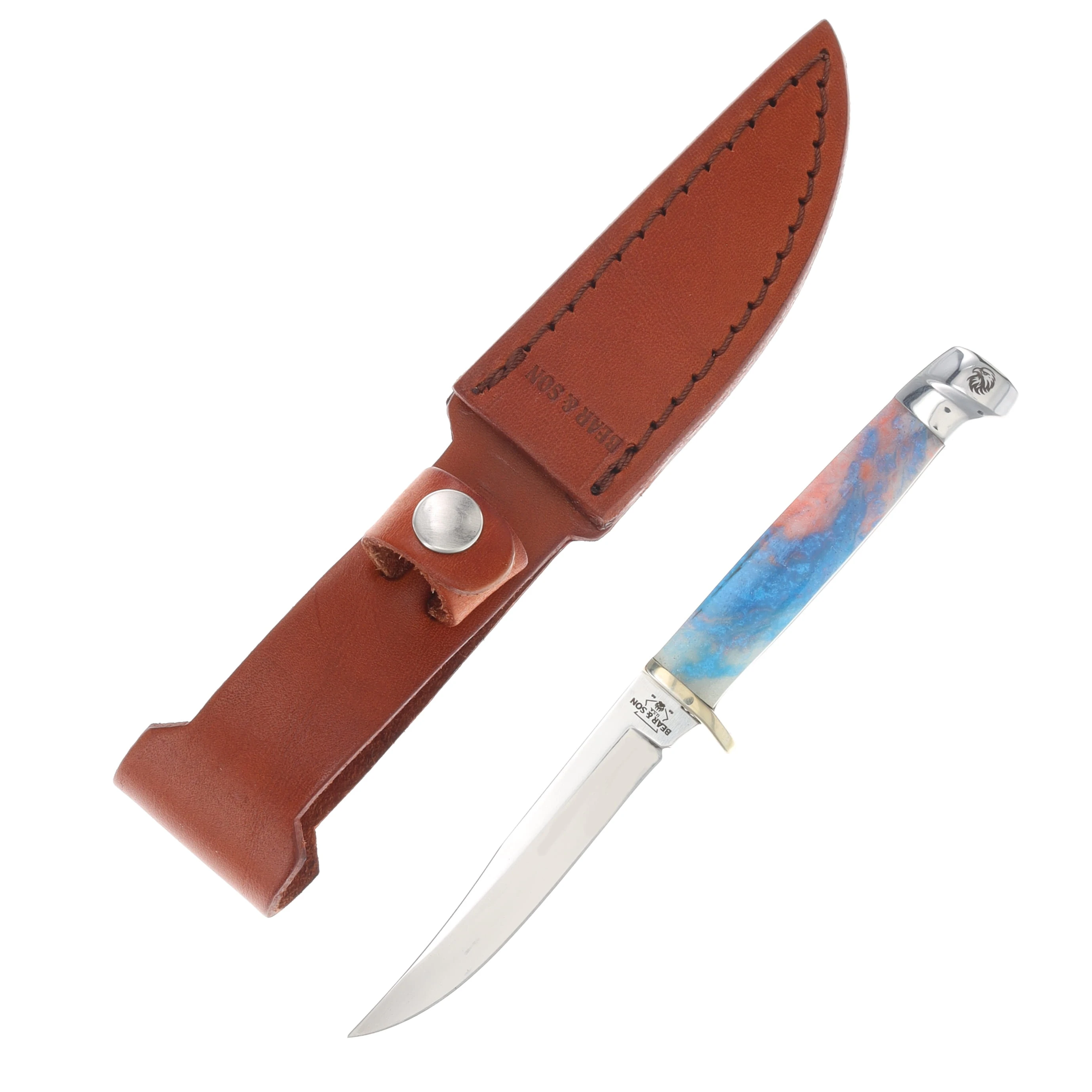 Bear & Son SMKW Exclusive Star-Spangled Firecracker Glow in the Dark and UV Reflective Small Hunter SSF63 View 1