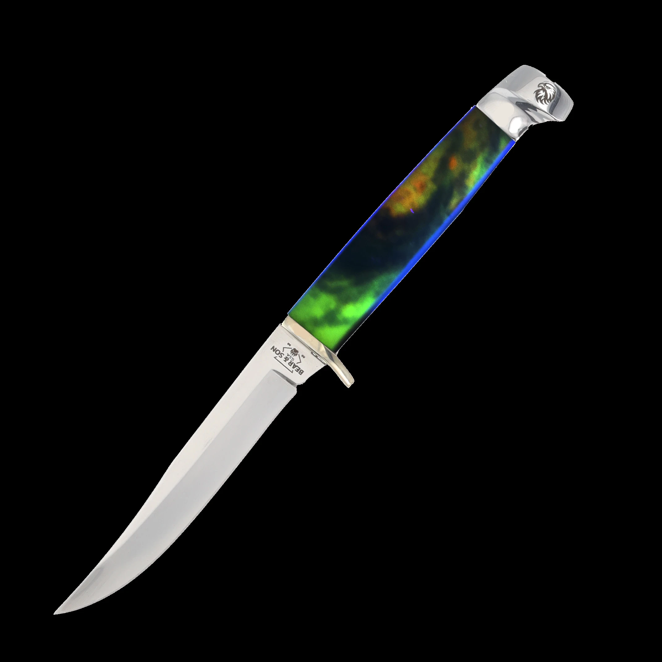 Bear & Son SMKW Exclusive Star-Spangled Firecracker Glow in the Dark and UV Reflective Small Hunter SSF63 View 11