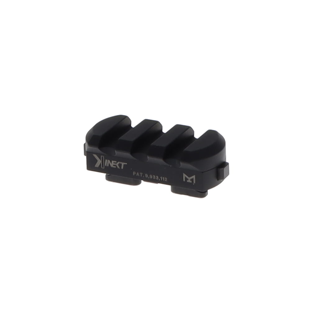 Kinetic Development Group Kinect M-LOK 3-Slot Picatinny Rail | Black KIN5-100 View 6