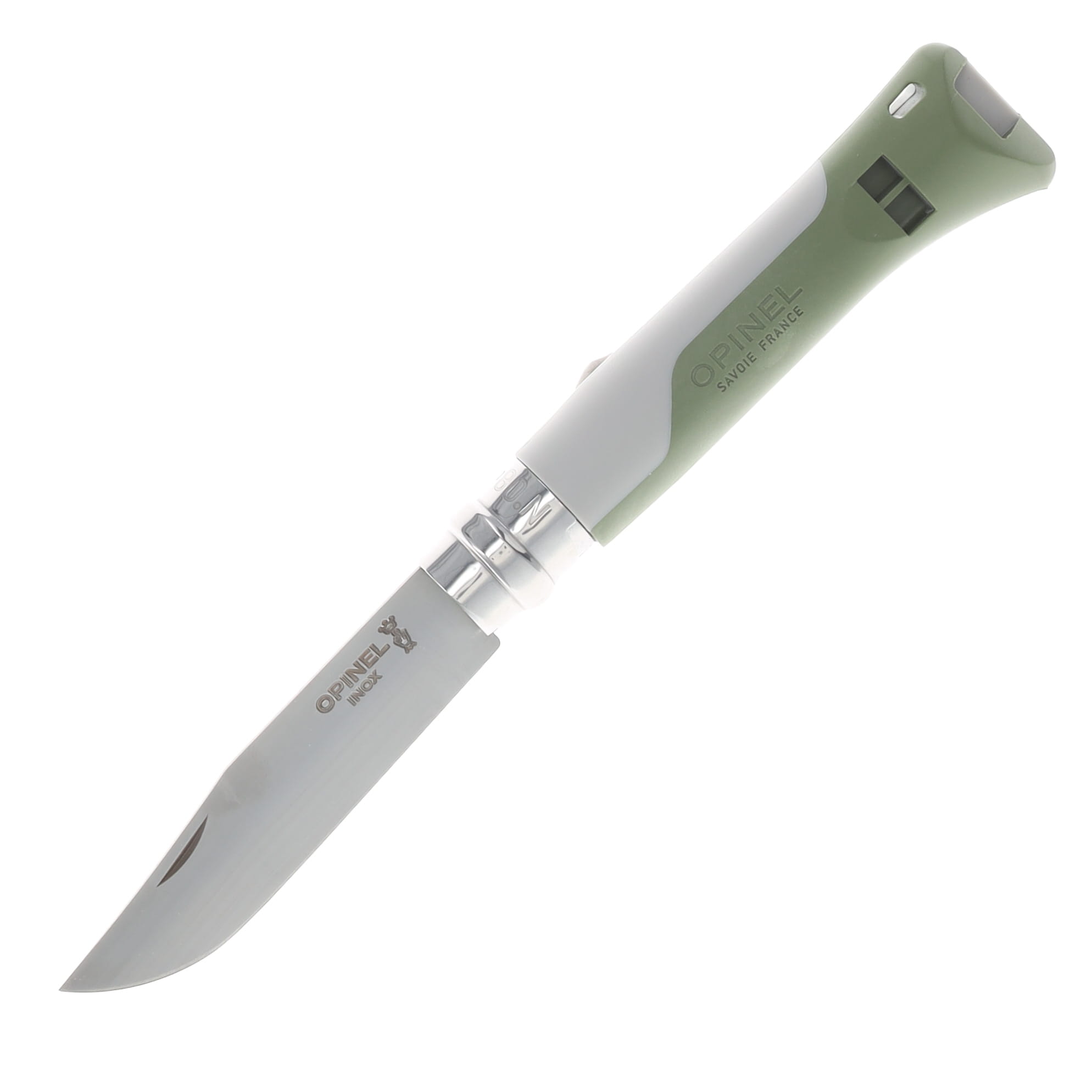 Opinel No. 08 Horizon Folding Knife Grey-Sage OP003304 - Smoky