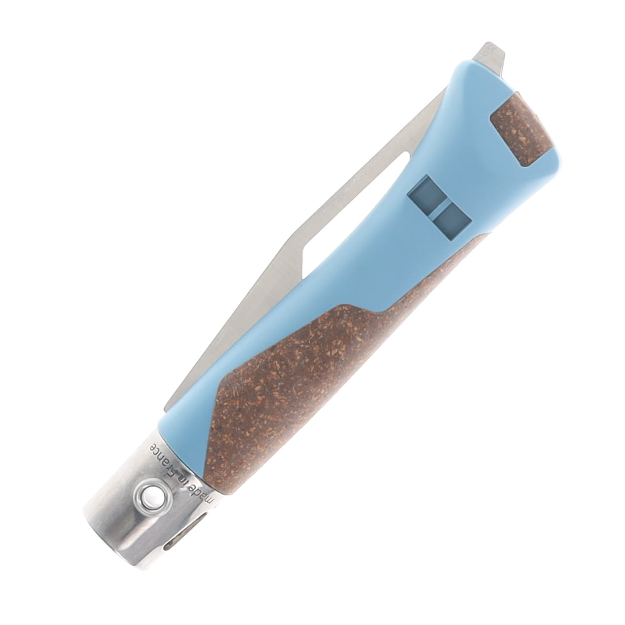 Opinel Neo7 Alpine Multi-tool Folding Knife Glacier-Cork Handle Serrated Blade OP003239 View 5