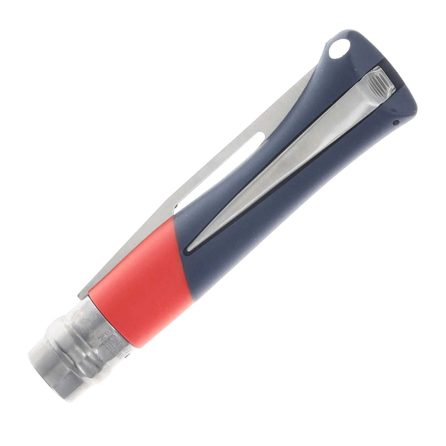 Opinel No. 09 Ocean Folding Knife Red W/Marlin Spike Part Serrate Blade OP003262 View 6