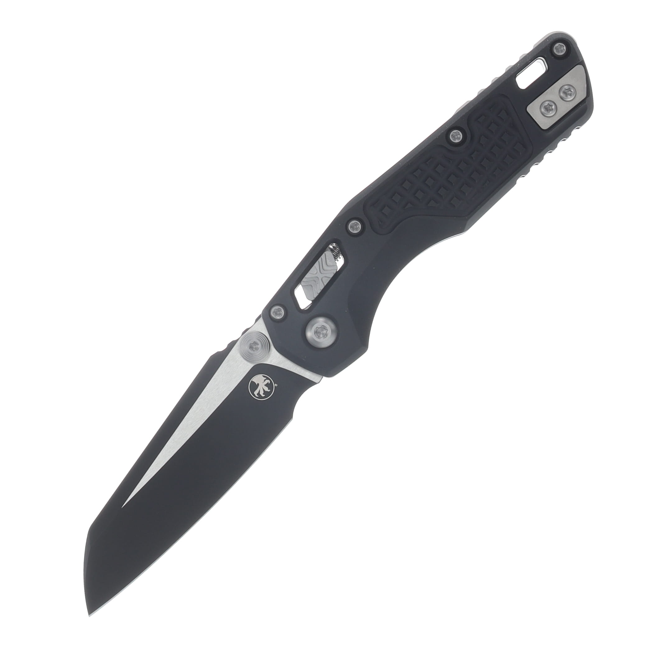 Microtech MSI Mini Folding Knife Blackout S/E Frag Patterned MT210M1FR View 1