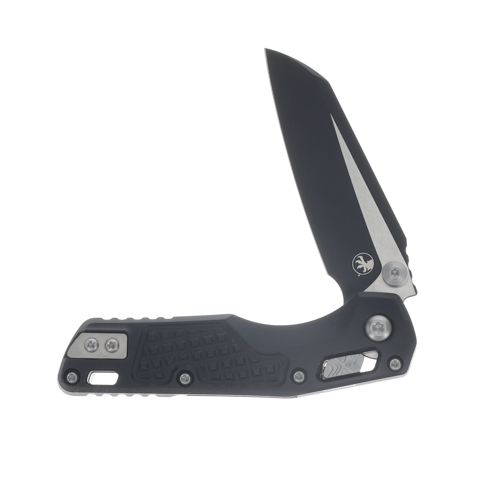 Microtech MSI Mini Folding Knife Blackout S/E Frag Patterned MT210M1FR View 3