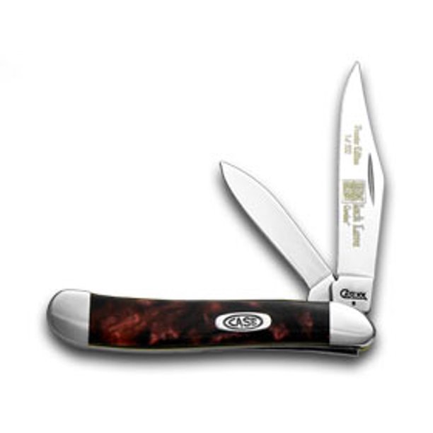 Case Black Lava Corelon Peanut Folding Knife CA9220BKL View 1
