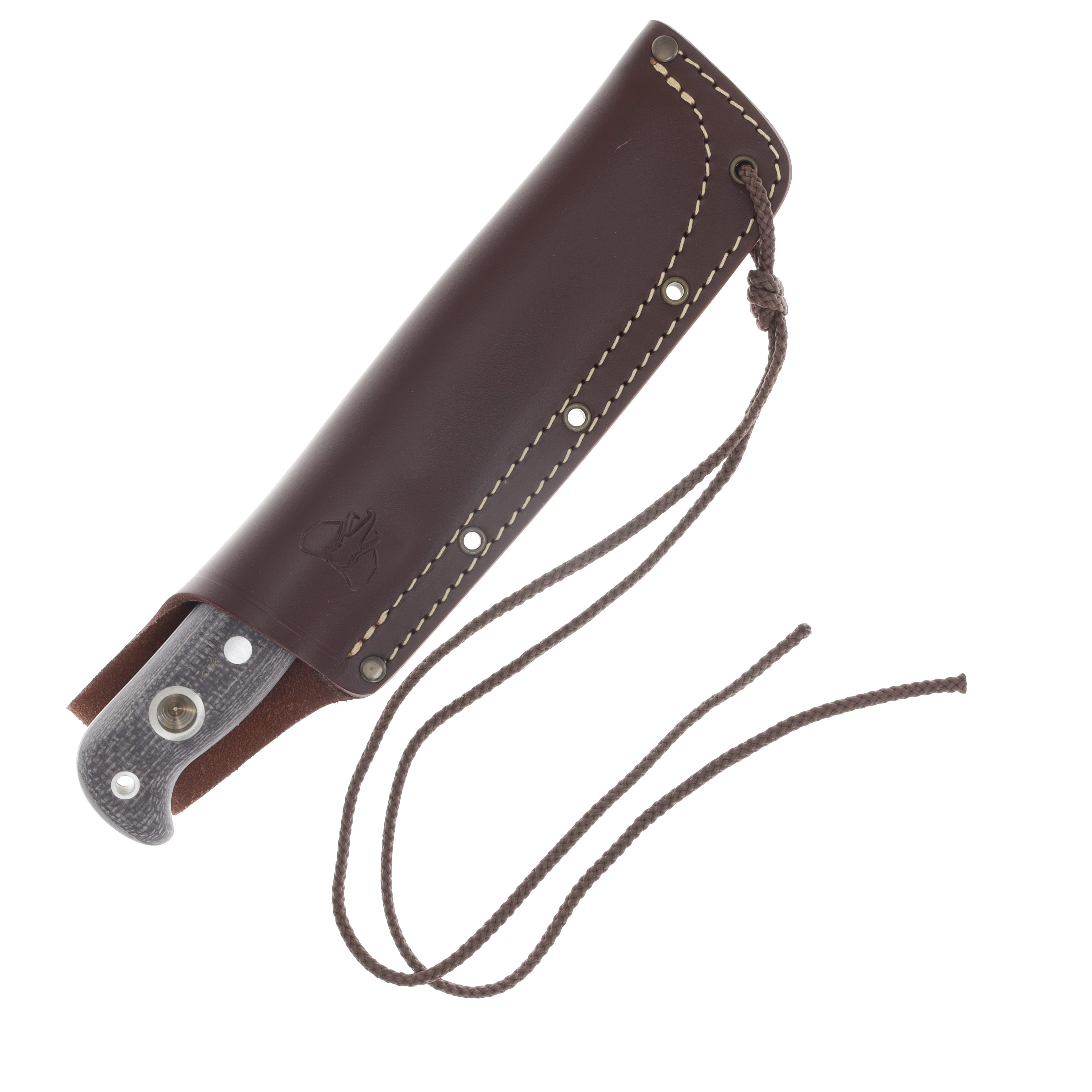 Cudeman Sanabria Bushcraft Fixed Knife Brown Jute Vanadium Molybdenum W/Sheath CUD181Y View 6
