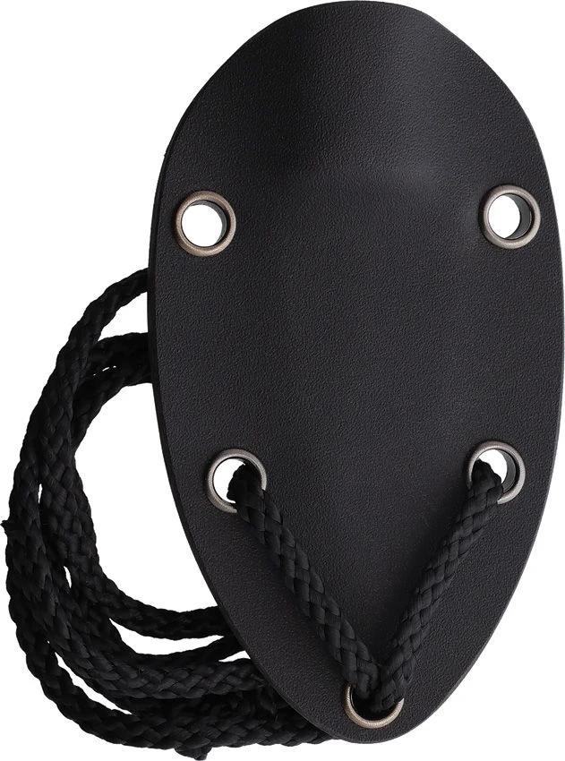 Cudeman Yoda Neck Knife Green Juma W/Black Liners Satin N695 W/Sheath CUD200JVK View 4