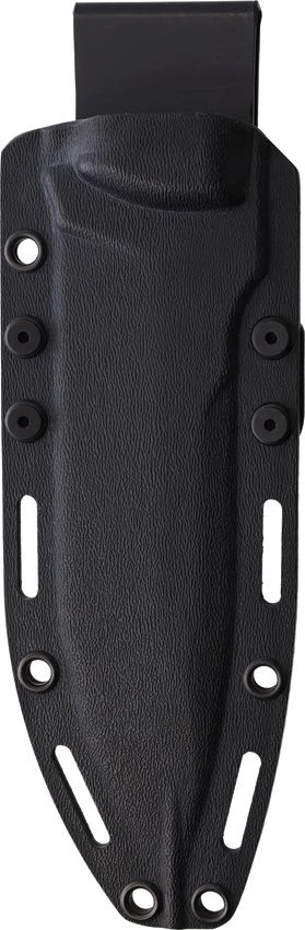 DPX Gear Hest 6 Milspec Fixed Black Finger Grooved G-10 Stonewash S35VN Blade DPXHSX060 View 2