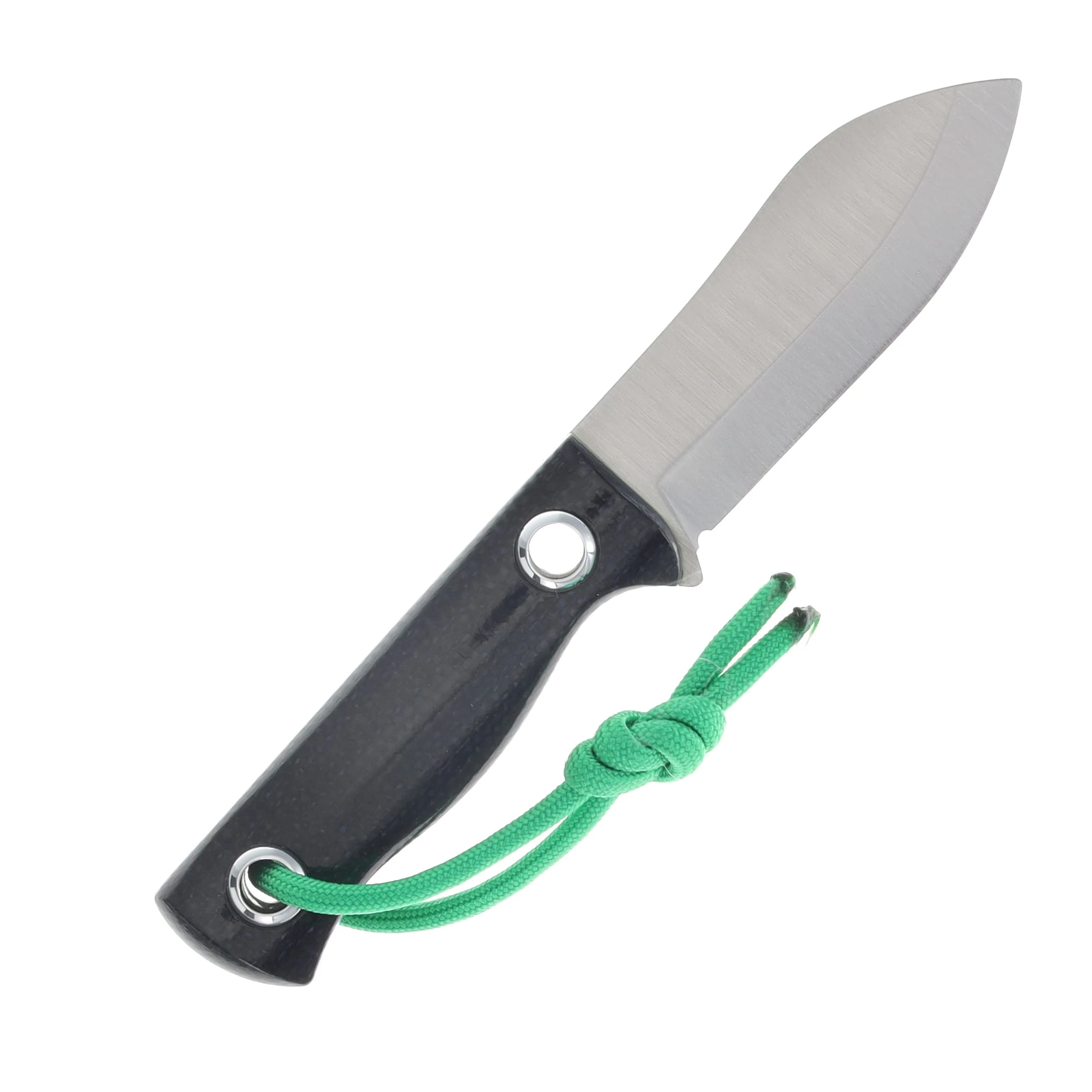 Nieto Sioux Nessmuk Mini Yute Fixed Blade Black Yute Micarta Satin 1.4116 Stainless NIE1046Y View 4