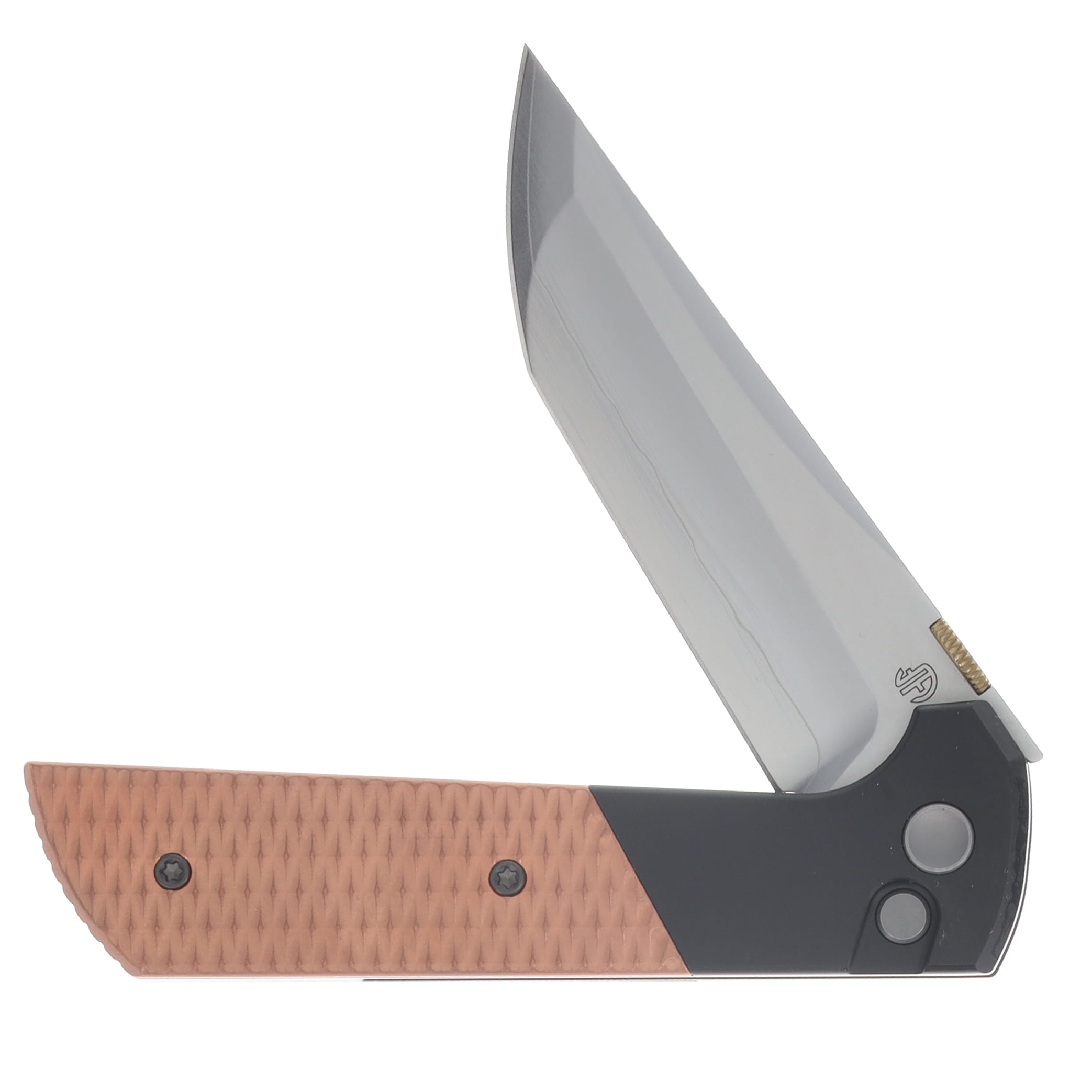 North Mountain Blade Chop 2 Button Lock Folder Aluminum Diamond Copper NMB2407CUDI View 3