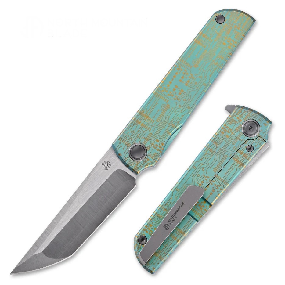 North Mountain Blade x Lee Williams Collab The Zen Framelock TI