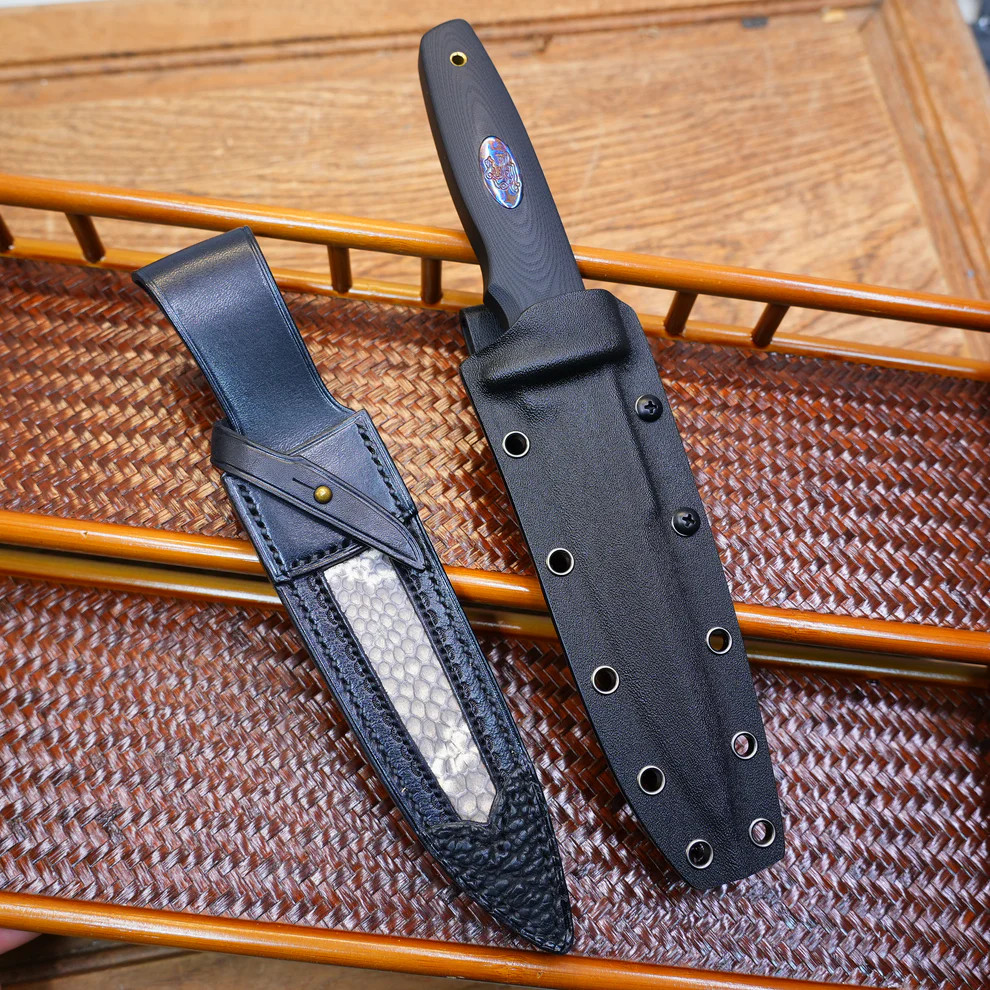 North Mountain Blade x Bob Terzuola M30A1 Fixed Knife Tan G-10 SLD-Magic NMB2417TAN View 2