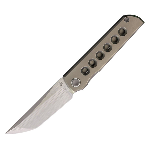North Mountain Blade Chop Classic Framelock Folder TI W/Holes ZDP-189 NMB2505BTIZD View 1