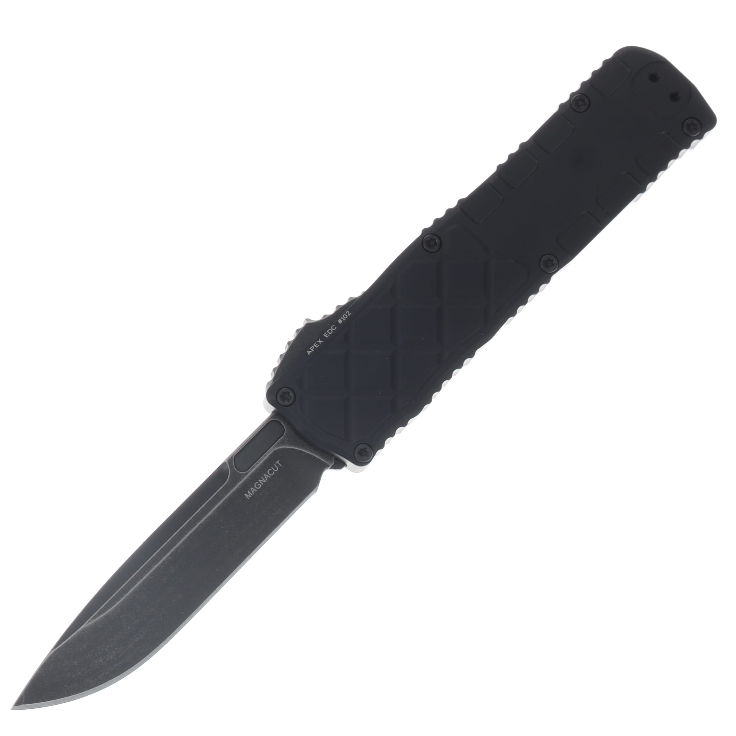 Guardian Tactical Apex OTF Dark Stonewash Magnacut Black Aluminum AUGT16-3611 View 1