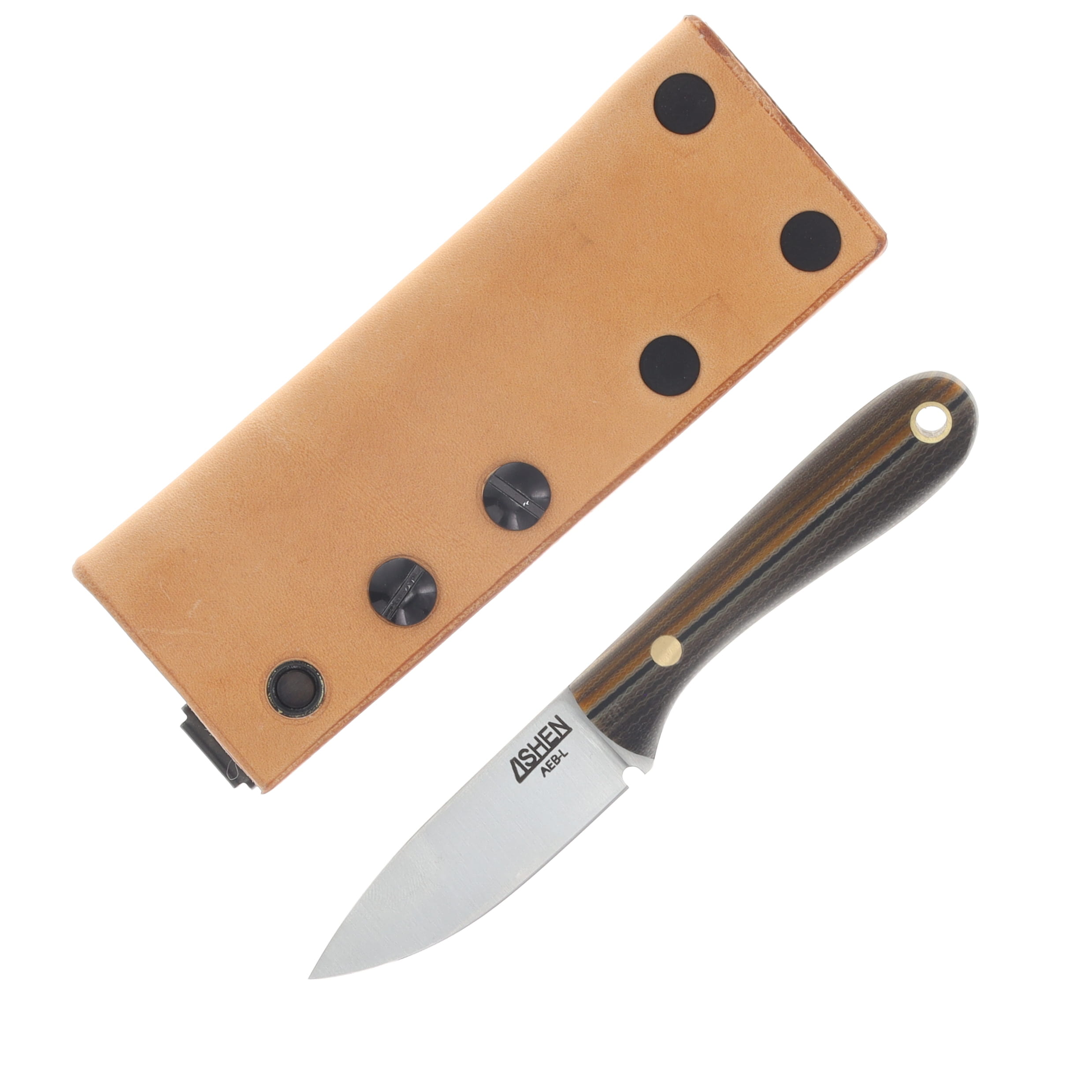 Lishen Knives Little Holston Drop Point Fixed Blade Knife Black G-Carta LKLHDPG-CARTA View 1
