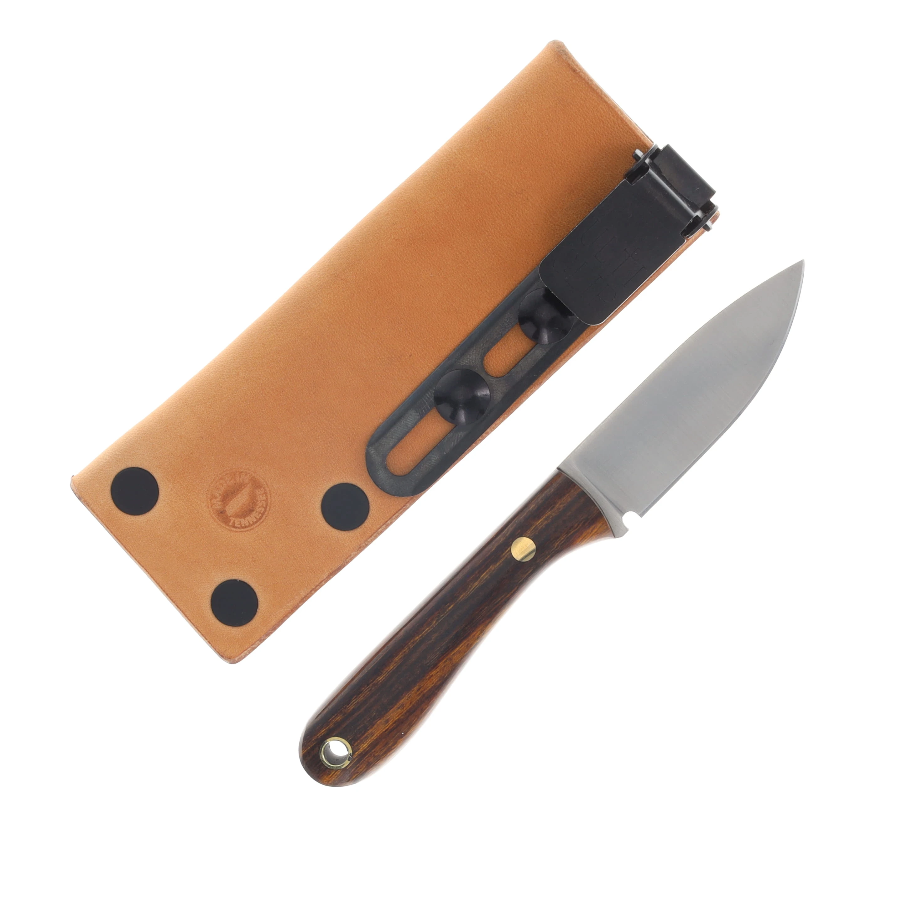 Lishen Knives Little Holston Fixed Blade Knife Drop Point/Desert Ironwood LKLHDPDESIRON View 2