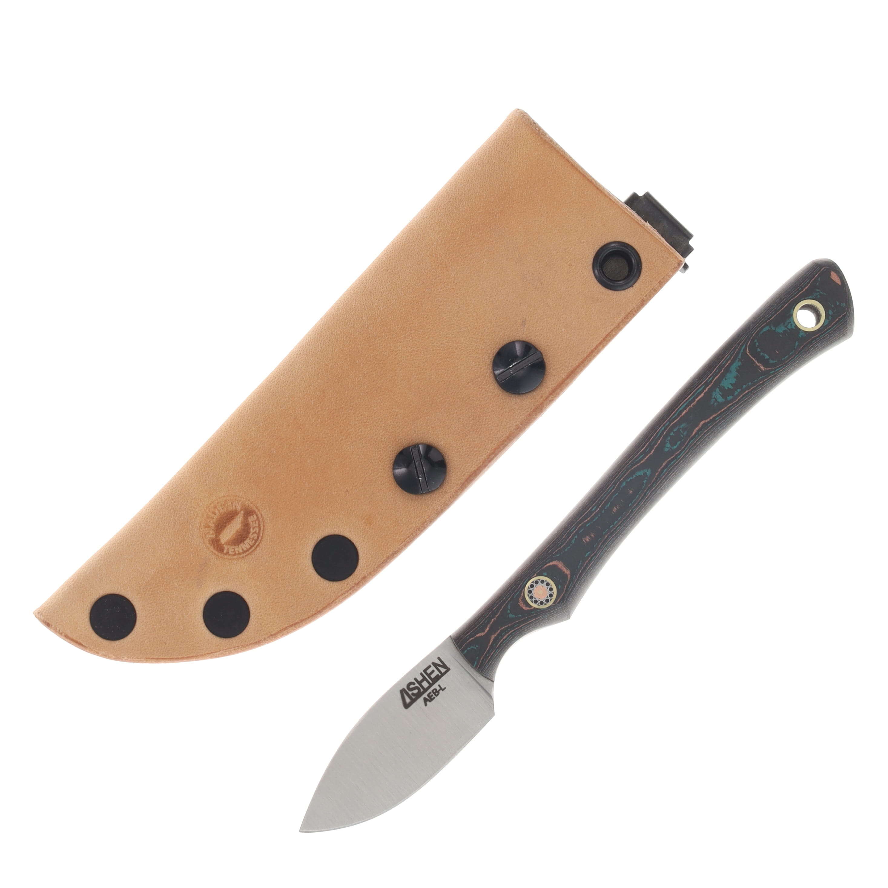 Lishen Knives Northern Scalpel Fixed Blade Knife Shipwreck CamoCarbon LKNSSHIPWCC View 1