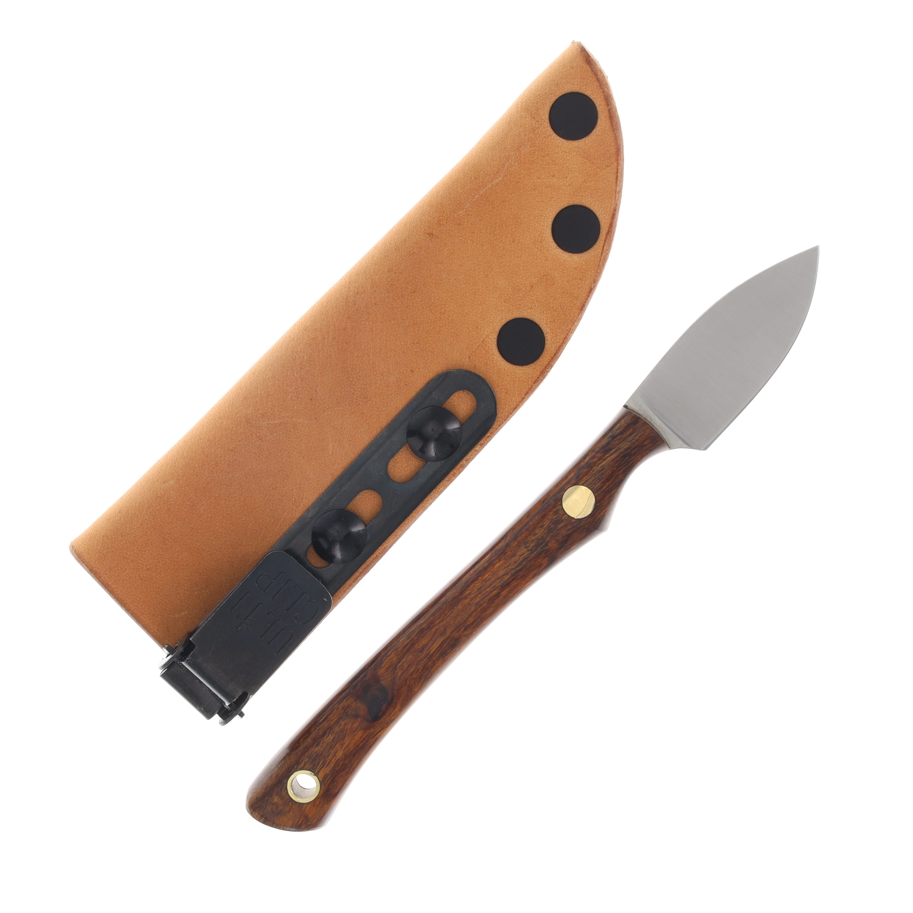 Lishen Knives Northern Scalpel Fixed Blade Knife Desert Ironwood LKNSDESIRON View 2