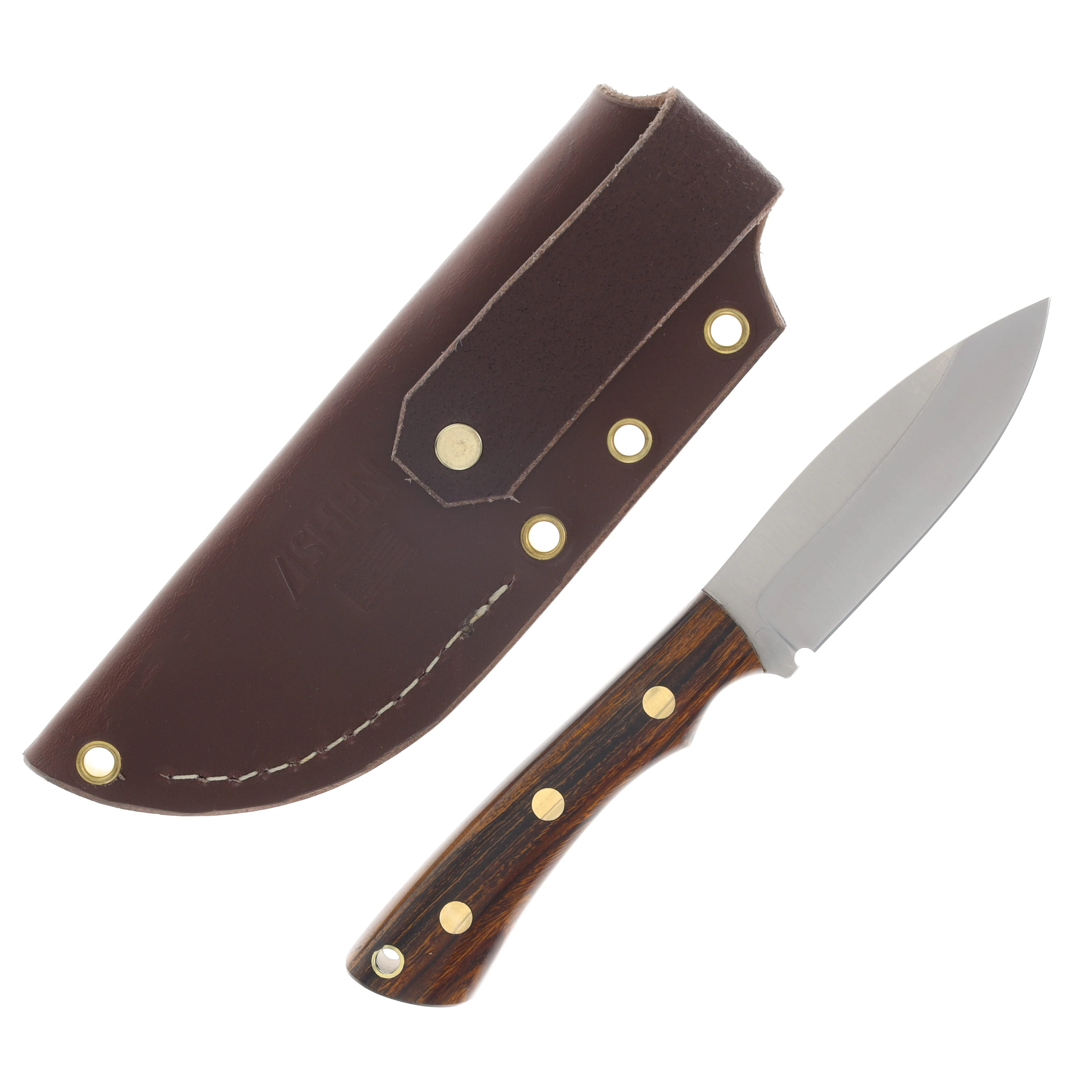 Lishen Knives Little Canuck Fixed Blade Knife Desert Ironwood LKLCANDESIRON View 2