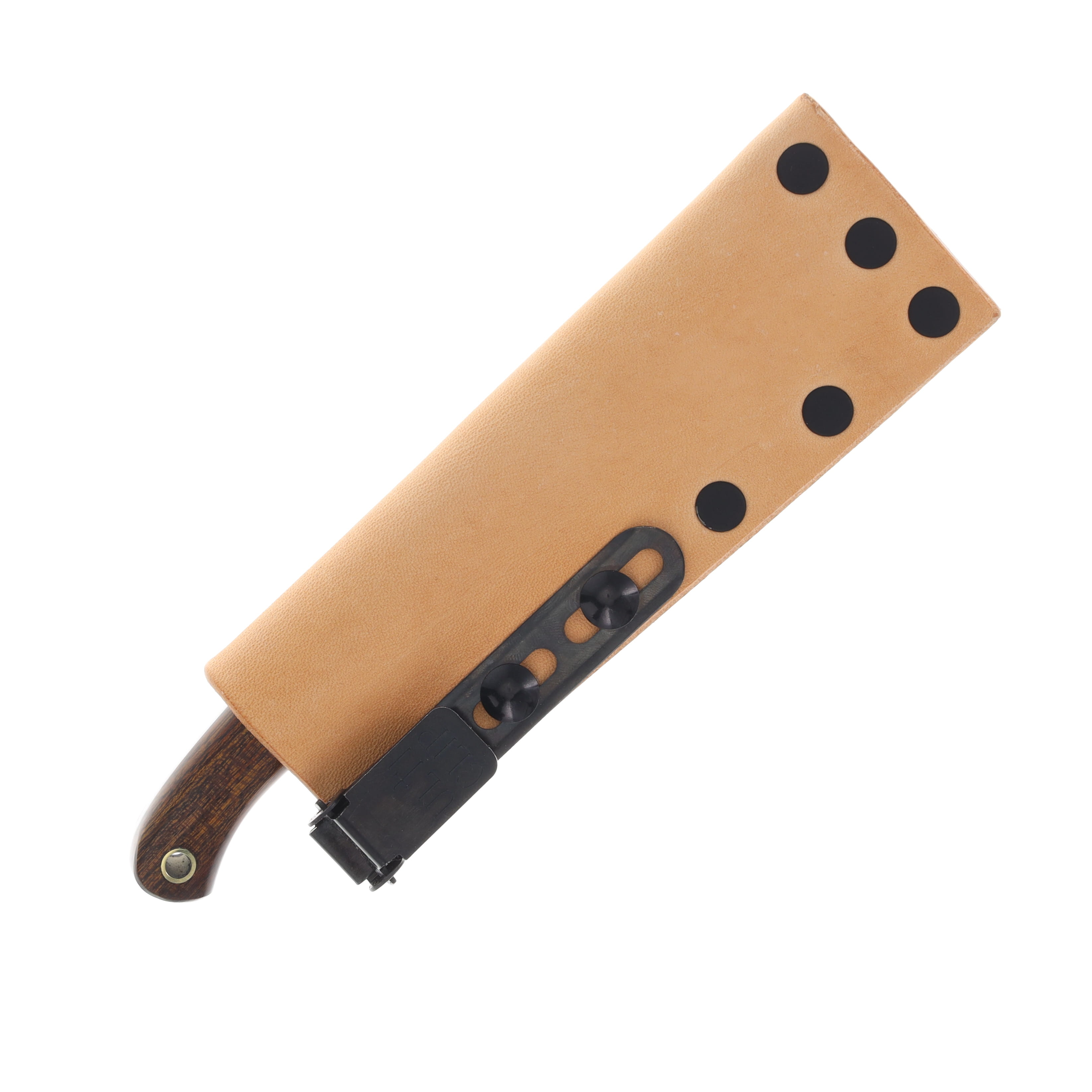 Lishen Knives Little Fowl Fixed Blade Knife Desert Ironwood LKLFDESIRON View 4
