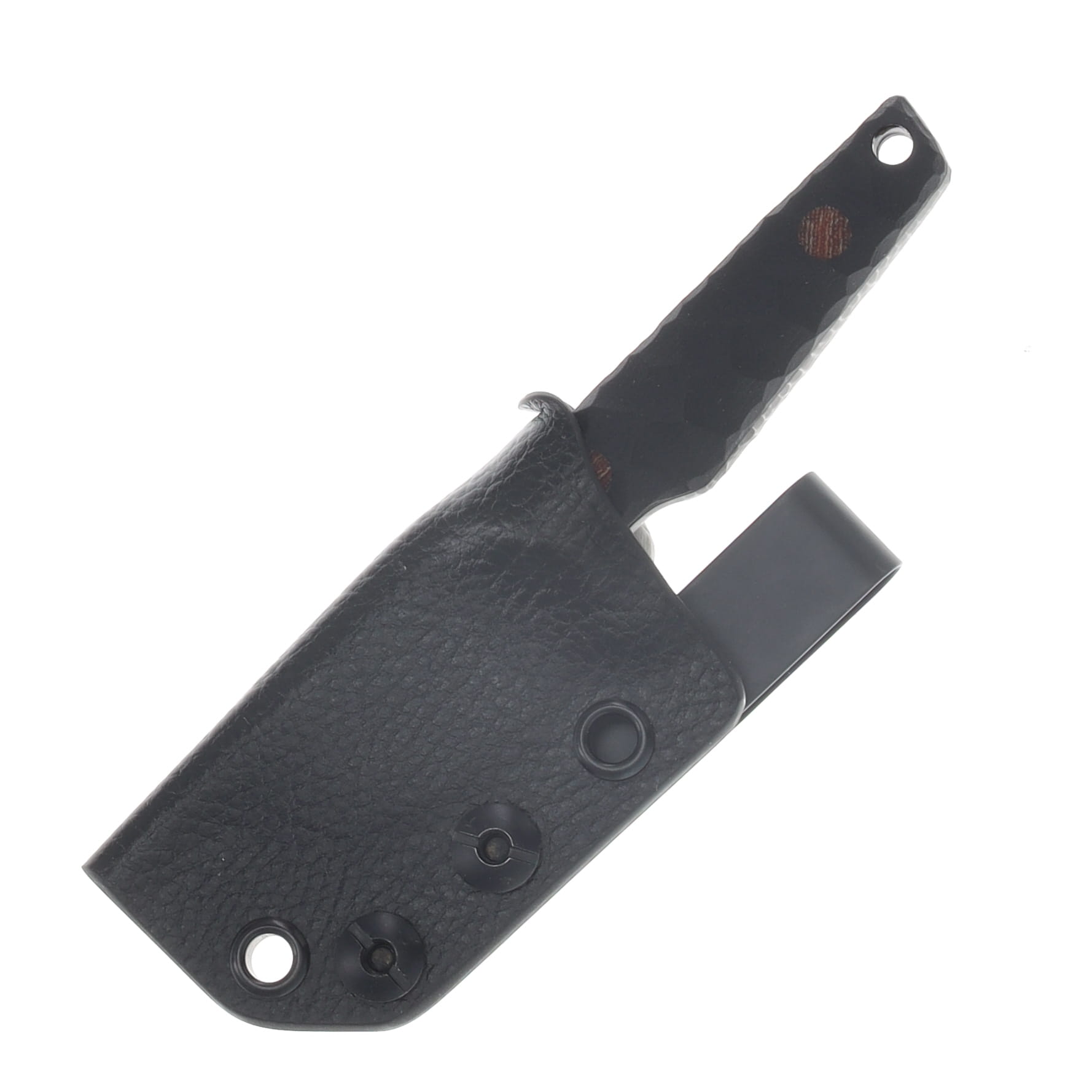 NO7 Knife Company Chub Fixed Blade Black G10 Bolted W/ Sheath NO7CHUB-BLAG10 View 3