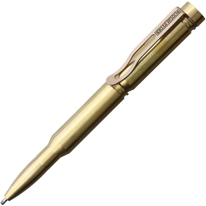 Rough Ryder Brass Bullet Pen RR2243 View 1