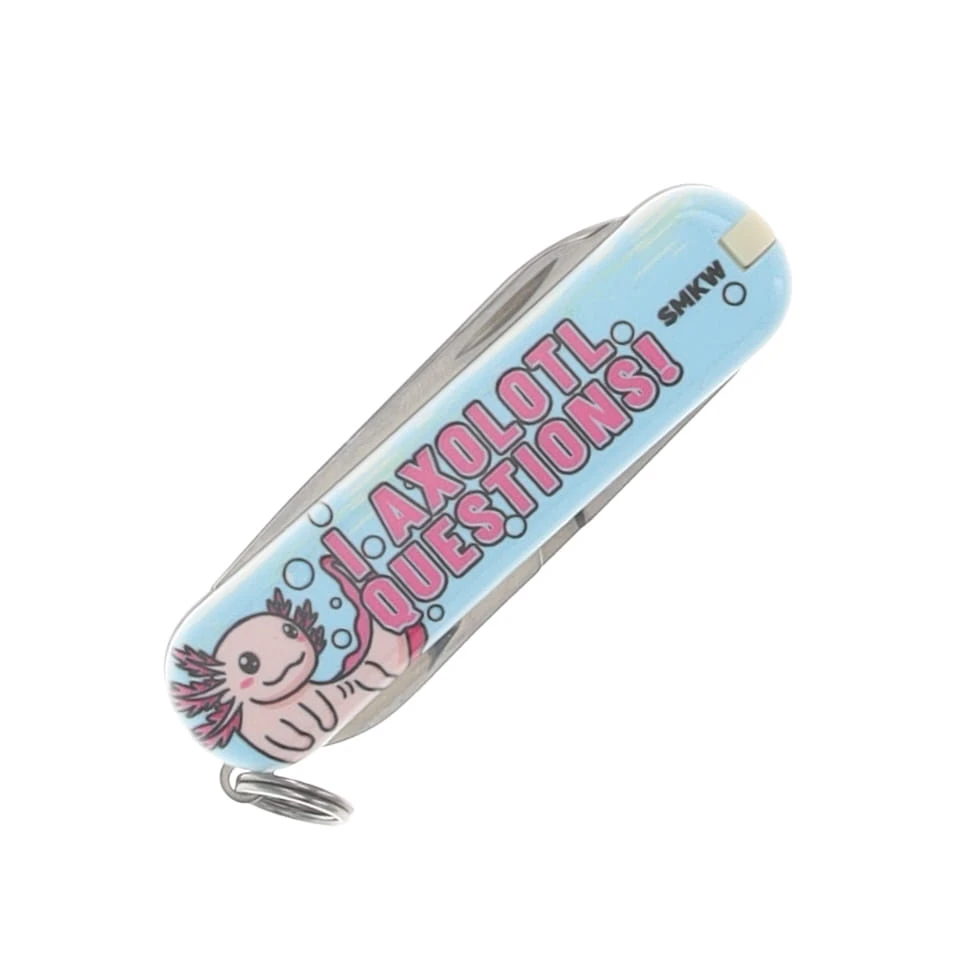 Victorinox SMKW Exclusive Classic SD Swiss Army Knife Axolotl Questions V1193 View 3