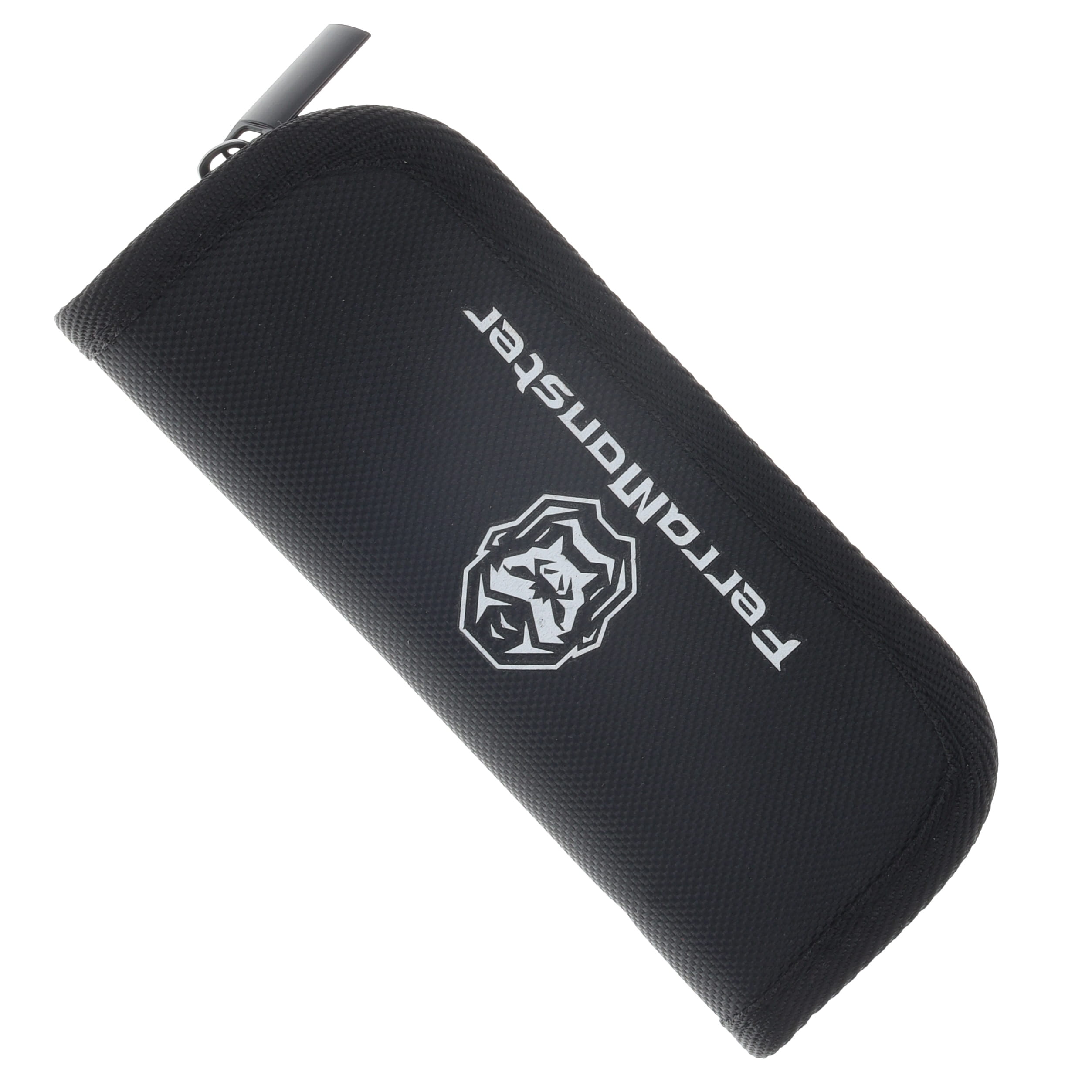 Ferramonster Ferrox Folder Hand Rubbed Satin M390 Blade Grey TI Handle FM23006 - A View 8